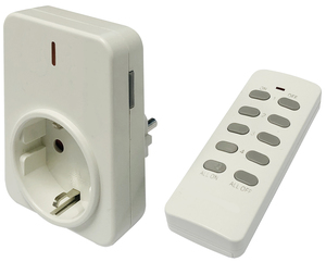 Adaptador inalámbrico con control remoto de encendido/apagado (Electro DH 60.531/N) (Envasado en blíster) - Product Image 1