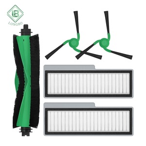 Brosse latérale principale, brosse d'angle, filtre HEPA, pièces de rechange compatibles avec le robot <span class=keywords><strong>aspirateur</strong></span> et serpillière <span class=keywords><strong>iRobot</strong></span> Roomba Mini - Product Image 1
