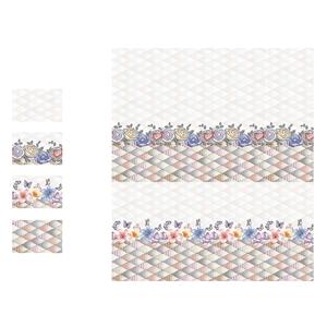 Azulejos de cerámica de color amarillo claro de alto brillo de diseño 3D 30x45cm - Product Image 2