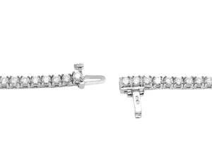 สร้อยคอเทนนิสก้อนทองคำสีขาว10k ประดับด้วยเพชรที่ปลูกในห้องแล็บออกแบบมาสำหรับผู้ชื่นชอบเครื่องประดับฮิปฮอปสมัยใหม่ - Product Image 6