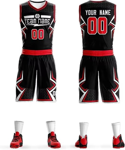 Sublimación personalizada Baloncesto Jersey Bajo Moq Reversible Sublimación Baloncesto Precio barato Equipo Uniforme Jersey 2025 - Product Image 5