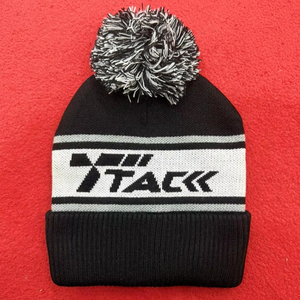 Bonnets jacquard personnalisés, bonnets en tricot avec doublure en soie satinée, bonnets de course 2025, bonnets jacquard - Product Image 1