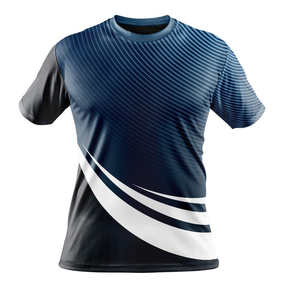 High Quality Custom Sublimation T-Shirt for Men Women Quick Dry Knitted <b>Fabric</b> Short Sleeves Crew Neckline New Model Print - Product Image 5