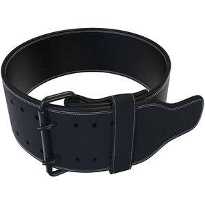 Cinturón Profesional de Piel para Levantamiento de Pesas con Interior de Gamuza, Soporte Central Seguro, Hebilla Ajustable, OEM, Personalización de Marca, Venta al por Mayor - Product Image 1