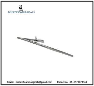 Portaagujas Oftálmico Reutilizable, Pinzas Quirúrgicas de Acero Inoxidable, Manual, para Uso Hospitalario y en UCI - Product Image 3