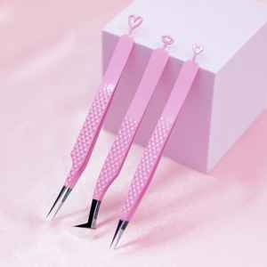 Applicateur de cils en gros, outil d'application de cils, pince à épiler avec marque privée - Product Image 1