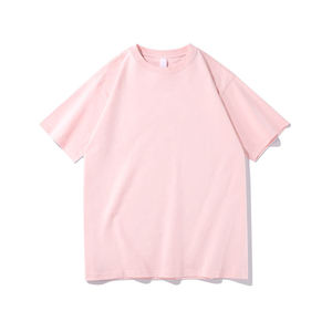 T-shirt personnalisé 100% coton surdimensionné à épaules tombantes vêtements de rue décontractés de meilleure qualité pour femmes - Product Image 3
