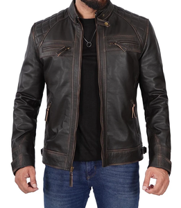 Nouveau design Confortable Meilleure vente Veste en cuir à la mode pour hommes Nouveau design en cuir PU pour l'hiver Veste d'hiver pour hommes - Product Image 3