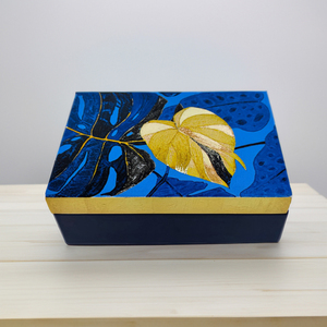 Caja de Lacado Tradicional de Arte Popular Ecológico Hecha a Mano de Vietnam para Uso Diario-LB6017 Venta Caliente Artesanía de Vietnam - Product Image 2