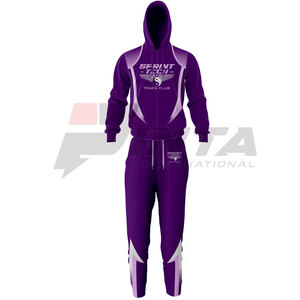 Chándales de calentamiento por sublimación de MOQ bajo Ropa deportiva Conjuntos de calentamiento deportivo personalizados para ropa de hombre - Product Image 2