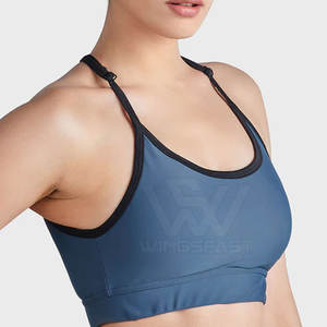Soutien-gorge de sport léger et respirant pour femmes OEM Service Couleur unie pour femmes actives - Product Image 3