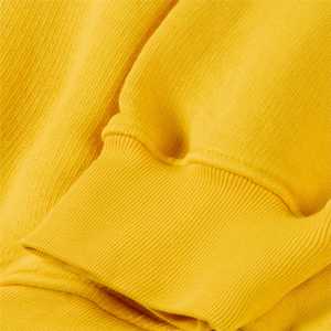 Veste à capuche jaune pour hommes pull à manches longues en coton polaire durable chaud confortable hiver sweats à capuche décontractés pour hommes et femmes - Product Image 6