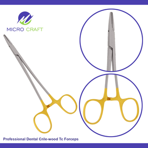 Professional Dental Crile Wood Tc Forceps High Quality Surgical & Dental Custom Instruments Manufacturer Sialkot Pakistan - Product Image 3