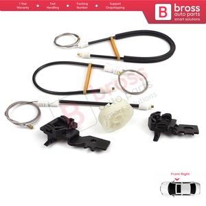 Juego de Reparación de Elevalunas Eléctrico BWR686, Delantero Derecho, para Qashqai MK1 J10 2006-2013 80770JD000 - Product Image 5