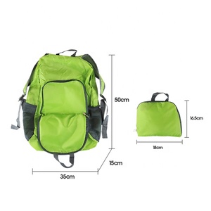 Mochila Plegable y Bolsa de Compras de Fibra de Poliéster para Compras y Uso en Supermercados - Product Image 6