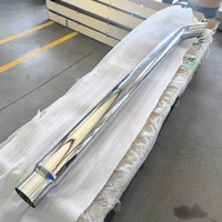 Fabricant de tuyaux d'échappement universels pour camions, en acier inoxydable 304, avec entrée de 5, 6, 7, 8 pouces, style corne de taureau, courbés en mitrailleuse, style australien