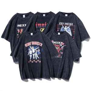 T-shirt Homme Coupe Classique 100% Coton Streetwear Hip Hop Uni Imprimé Logo Personnalisé Toile Séchage Rapide Respirant - Product Image 1