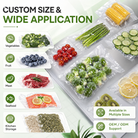 Sacs de conservation sous vide en plastique compressible, imprimés avec logo personnalisé, pour aliments pour animaux de compagnie et autres aliments, emballage sous vide pour snacks et sachets rétractables.