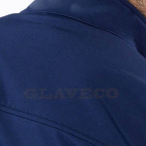 Chaqueta Softshell para Hombre, Invierno, Color Sólido, Casual, Cuello Alto, Logotipo Frontal, con Capucha, Cortavientos, Transpirable, en Existencia - Product Image 6