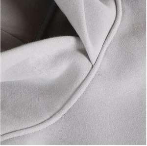 Sudadera con Capucha Extra Grande de Felpa de Algodón Grueso de Alta Calidad para Hombre, Unisex, con Cierre Completo y Logotipo Personalizado - Product Image 4