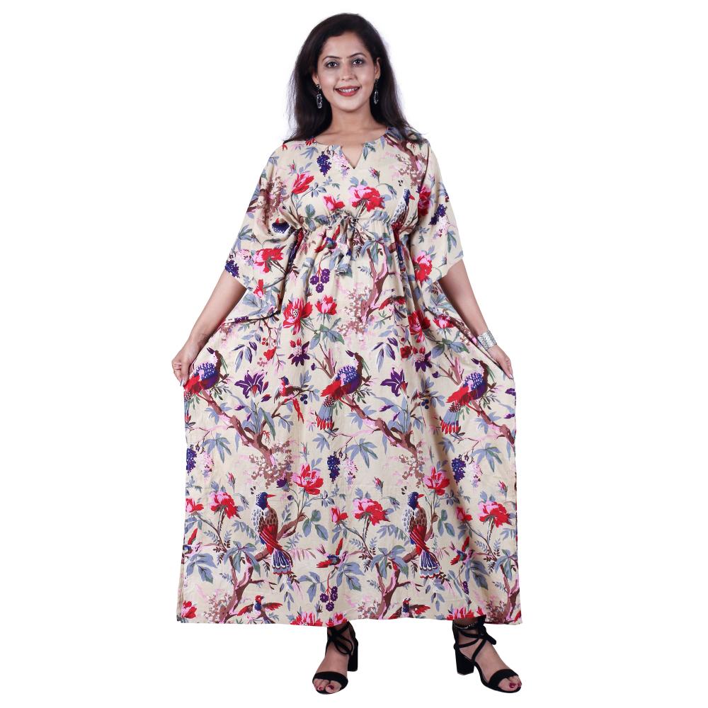 Wholesale Indian Nighty Dresses Summer-Friendly Kaftan Style | Alibaba.com