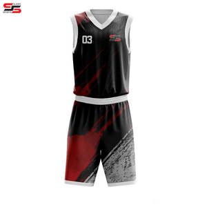 Nueva camiseta de baloncesto de sublimación de nombre de equipo personalizado de alta calidad para hombres, Kit de uniforme de baloncesto de malla informal personalizado para jóvenes - Product Image 3