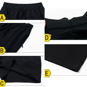 Pantalones cortos para hombre, pantalones cortos para correr con logotipo personalizado en blanco, pantalones cortos informales secos para gimnasio, pantalones cortos deportivos para MenDDP, envío DDP - Product Image 6