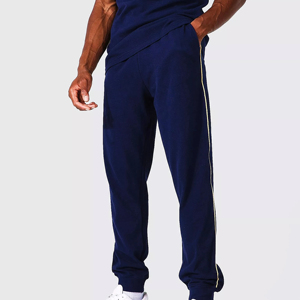 Conjunto Deportivo de Verano para Hombre, Elegante, de Poliéster/Algodón, Corte Regular, Transpirable, Antibacterial, de Secado Rápido, Tallas Grandes, para Gimnasio y Deportes - Product Image 6
