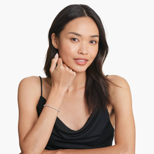 Pulsera de plata 925 de 8 pulgadas Diamante de moissanita de corte de pera Premium con estilo lindo para uso diario Fiestas Bodas Regalo para ella - Product Image 6