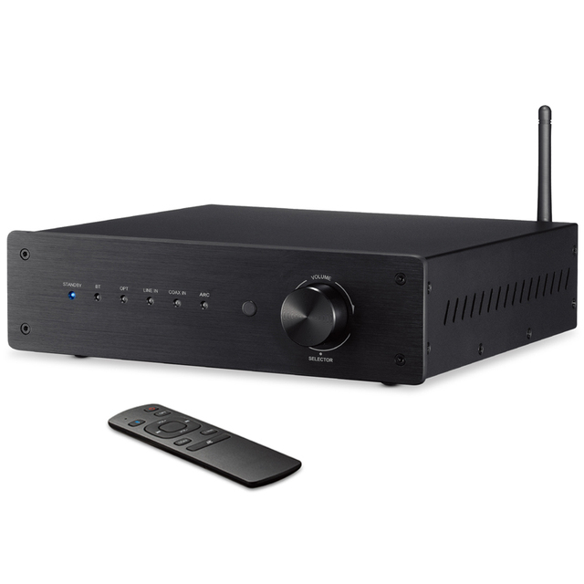 Hi-Fi 5.0 Stereo Amplifier LDAC Hi-Res Wireless Receiver for Home Audio System AptX HD 200W High Power Amplifiers