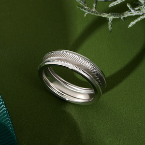 Bague de mariage vintage pour homme Jeulia en argent sterling avec perles de 6 mm - Product Image 3