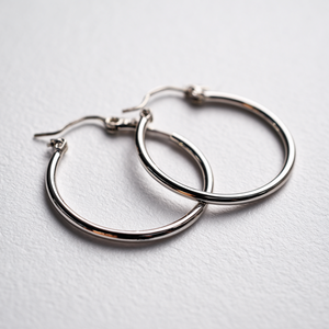 Jewelry <b>for</b> <b>women</b> fashion <b>hoop</b> <b>earrings</b> custom design 925 <b>silver</b> - Product Image 2