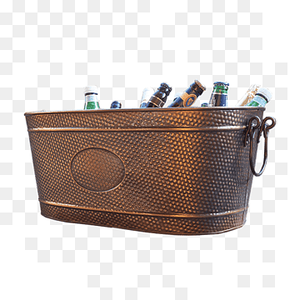 Cubo de cerveza de cobre hecho a mano de buena calidad, forma ovalada para uso en restaurantes y hoteles, disponible en cantidad a granel - Product Image 3