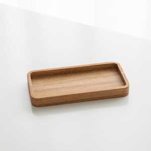 Bandeja de servicio de madera de lujo hecha a mano Bandeja decorativa de madera maciza personalizada para uso doméstico y hotelero Hecho a mano en artesanías Naturales de La India - Product Image 2