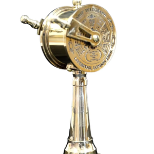 Télégraphe décoratif en laiton pour bateau nautique, fournisseurs de télégraphiques décoratifs en bois et en laiton, inde à bas prix - Product Image 1