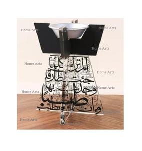 Attractive Design Dukhoon Burner In Stainless Steel Silver Color <b>Incense</b> Bakhoor Burner For Home Decor Accessories - Product Image 3