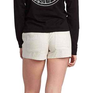 Shorts de sport pour femmes, grande taille personnalisée, style décontracté de rue, motif uni, polyester, shorts de sport à volants - Product Image 6