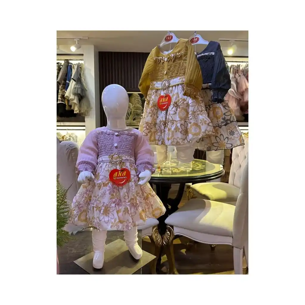 Koleksi grosir baru pakaian anak gaun pesta bayi perempuan putri cantik pernikahan
