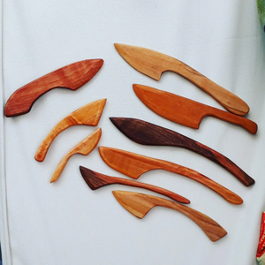 Juego de cuchillos para queso de madera de calidad superior con cajón deslizante magnético y cuchillo para queso hecho a mano - Product Image 5