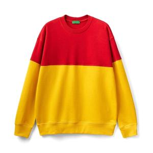 Personalizado OEM hombre Casual Hip Hop sudadera en blanco de cuello redondo de felpa de los hombres de gran tamaño sudaderas con capucha - Product Image 3