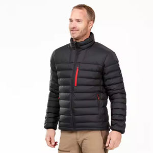 2025 hommes haute rue Style doudoune col montant léger court hiver épais veste grande taille - Product Image 2