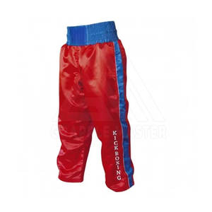 Pantalon de kickboxing de haute qualité fait sur mesure pour hommes couleur unie meilleure vente avec prix de logo personnalisé - Product Image 3