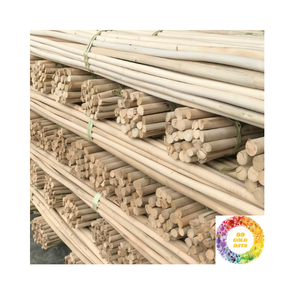 Postes de mimbre natural hechos a mano, caña de Manau pulida, material fiable para diseños de muebles de interior y creaciones artesanales - Product Image 6