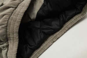 Blouson aviateur d'hiver pour homme Fashion 100% Polyester imperméable réversible à capuche - Product Image 5