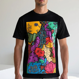 Camiseta de manga corta con estampado personalizado para hombre, ropa para correr, camiseta de sublimación, camiseta de manga corta con cuello redondo para hombre - Product Image 4