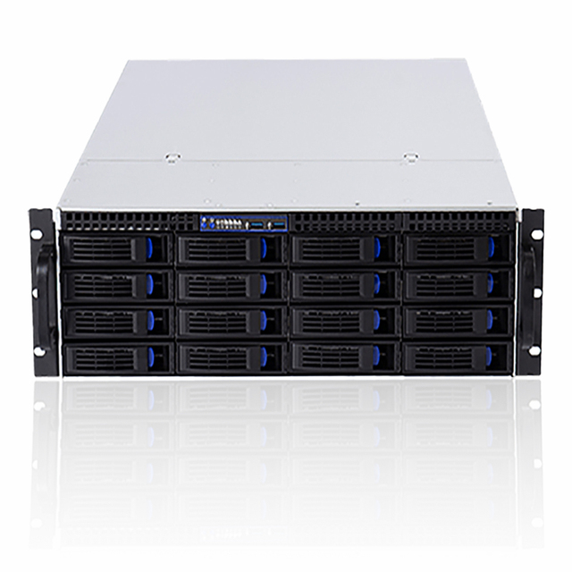 High Density 3U Server Chassis 16 Bay Hot Swap OEM Storage Case AI GPU with Tri Mode Backplane NVMe SAS SATA Rackmount Chassis