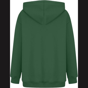 Sudaderas con Capucha Personalizadas con Estampado Puff, Estilo Urbano, para Mujer, Talla Grande, Gruesas, de Algodón, Unisex, Cómodas y Elegantes - Product Image 6
