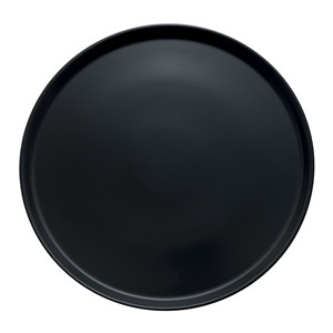Plato para Pizza de Gres Negro de 33.5 cm, Suministros para Restaurantes, Vajilla para Catering, Venta al por Mayor - Product Image 1