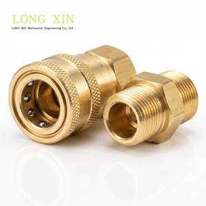 1/8" Brass Pneumatic Quick Coupler Socket <b>Female</b> Thread Japanese Type Mini Air <b>Hose</b> <b>Connector</b>.JTSP-18SF - Product Image 5