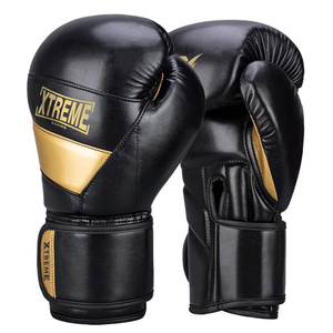Guantes de Boxeo de Piel Auténtica de la Mejor Calidad al por Mayor, con Cierre de Velcro, Logotipo Personalizado, Guantes de Entrenamiento Unisex - Product Image 2